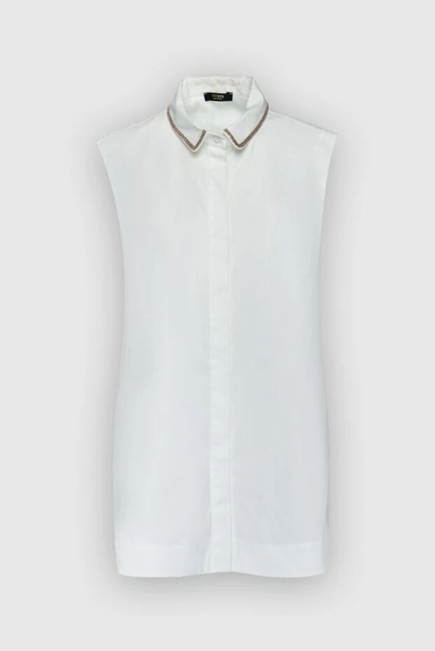 Peserico жіночі блуза з бавовни та поліаміду біла жіноча купити фото з цінами 159614 - фото 1