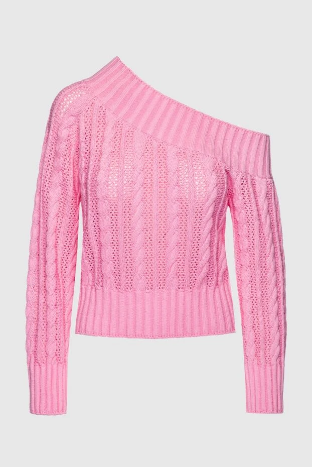 MSGM woman pink cotton jumper for women 159679 - photo 1