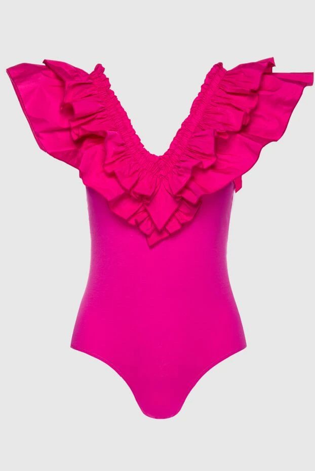 MSGM woman pink cotton and elastane bodysuit for women buy with prices and photos 159691 - photo 1