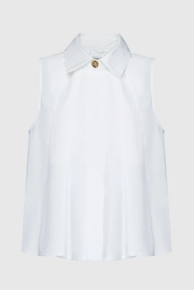 Max&Moi женские блуза из хлопка белая женская купить с ценами и фото 159708 - фото 1
