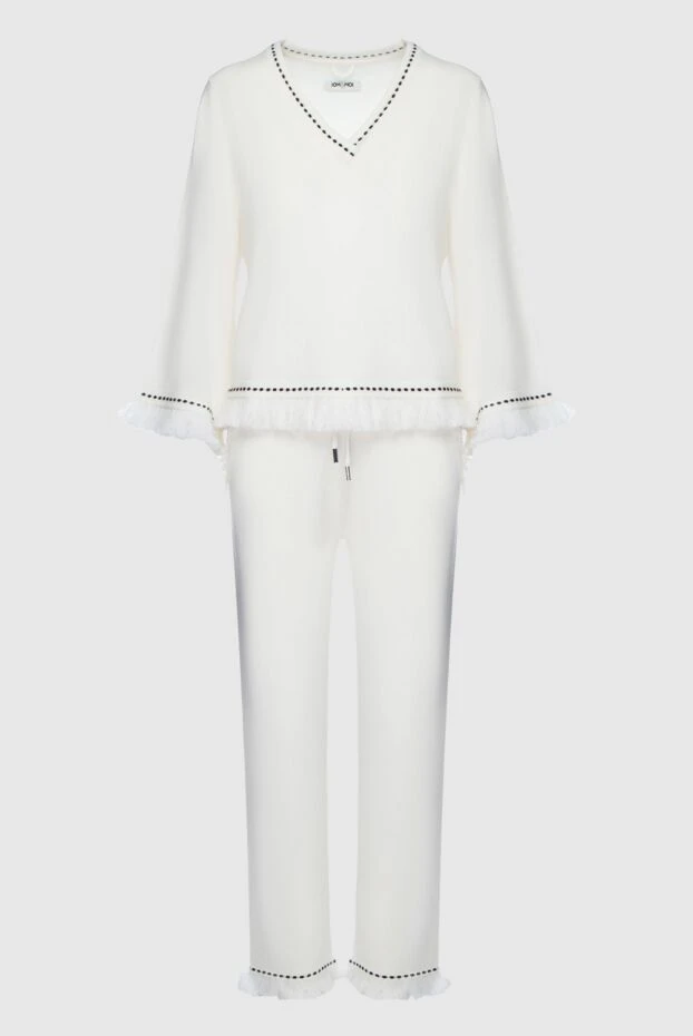 Max&Moi женские костюм прогулочный из шерсти и кашемира белый женский купить с ценами и фото 159713 - фото 1