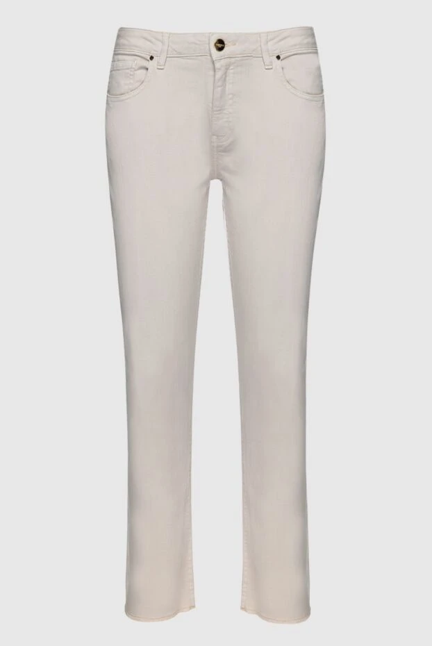 Max&Moi женские джинсы из хлопка бежевые женские купить с ценами и фото 159715 - фото 1