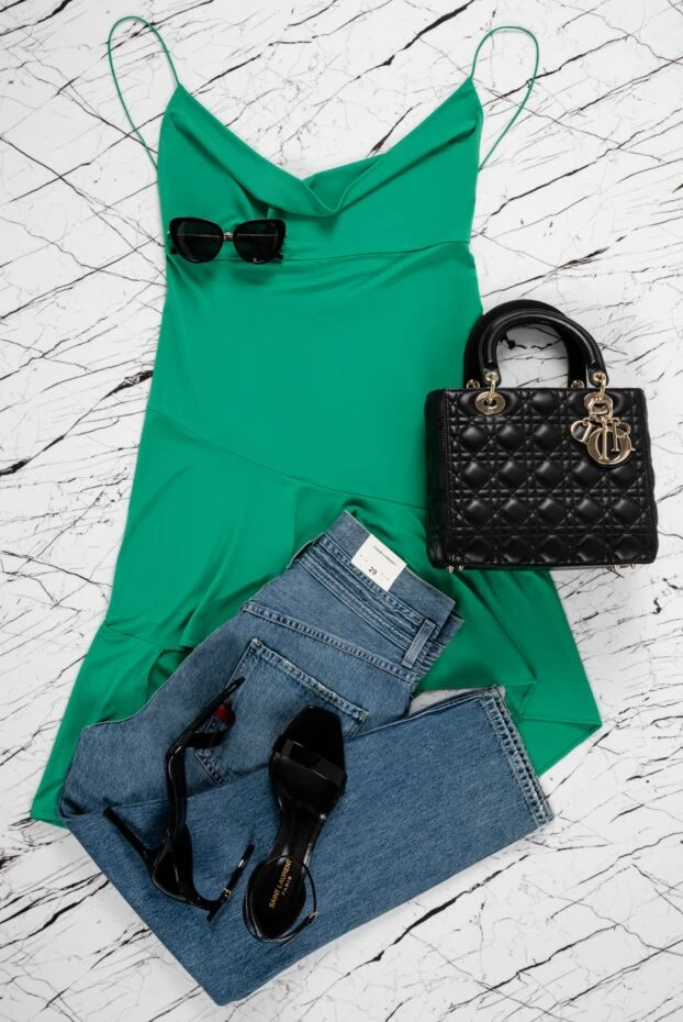 Citizens of Humanity women's blue cotton jeans with high waist 159739 - photo 2