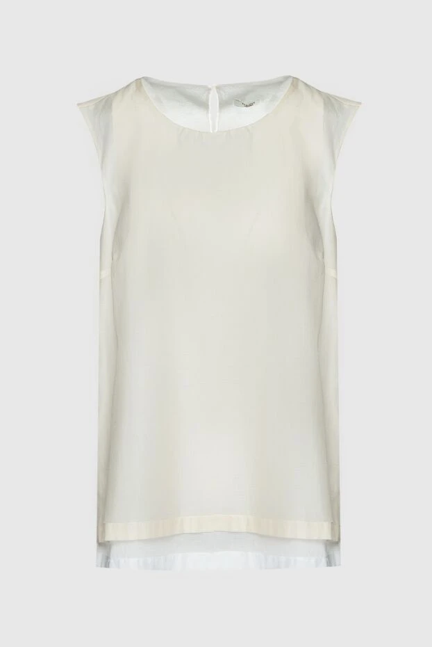 Peserico женские блуза белая женская купить с ценами и фото 159749 - фото 1