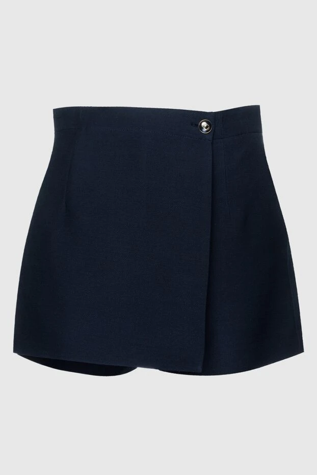 Dior woman blue wool and silk shorts for women buy with prices and photos 159759 - photo 1