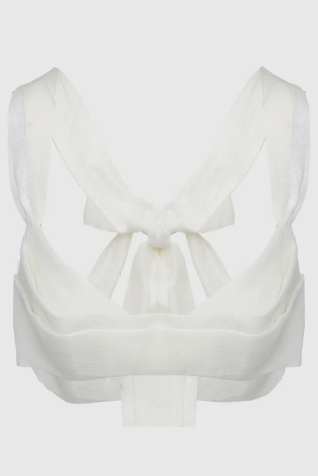 Zimmermann woman white linen and silk top for women buy with prices and photos 159764 - photo 1