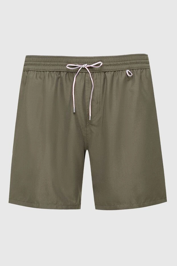 Loro Piana мужские шорты пляжные из полиэстера зеленые мужские купить с ценами и фото 159822 - фото 1