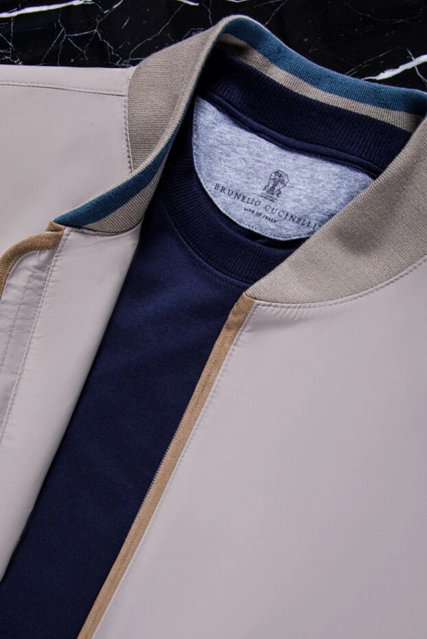 Brunello Cucinelli платье а-силуэта с открытой спиной из хлопкового поплина белое 159959 - фото 2