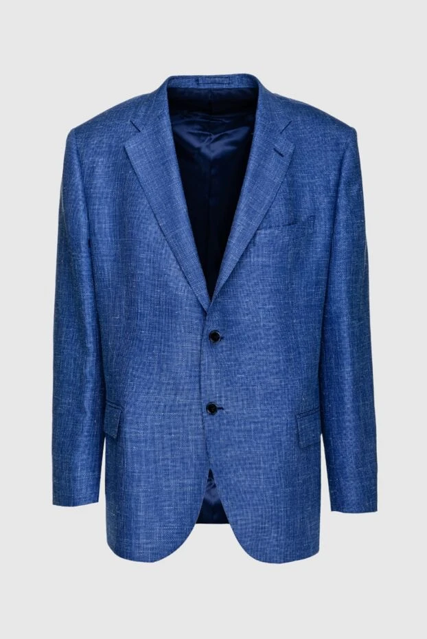 Lubiam мужские пиджак синий мужской купить с ценами и фото 159981 - фото 1