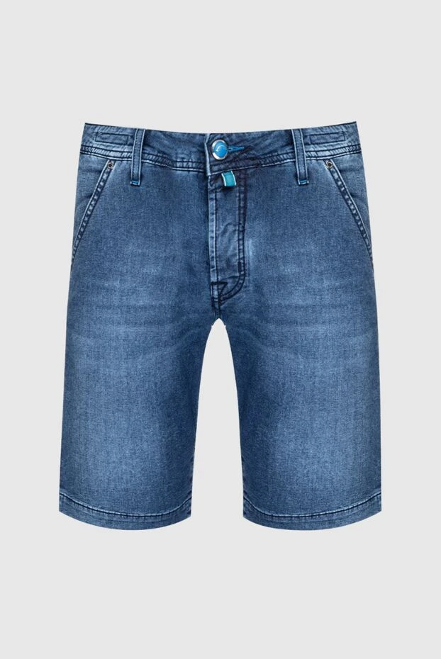 Jacob Cohen мужские шорты из хлопка и полиэстера синие мужские купить с ценами и фото 159989 - фото 1