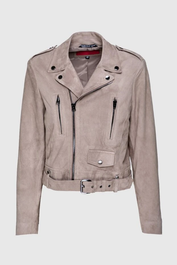 Giorgio&Mario woman beige women's jacket made of natural suede 159990 - photo 1