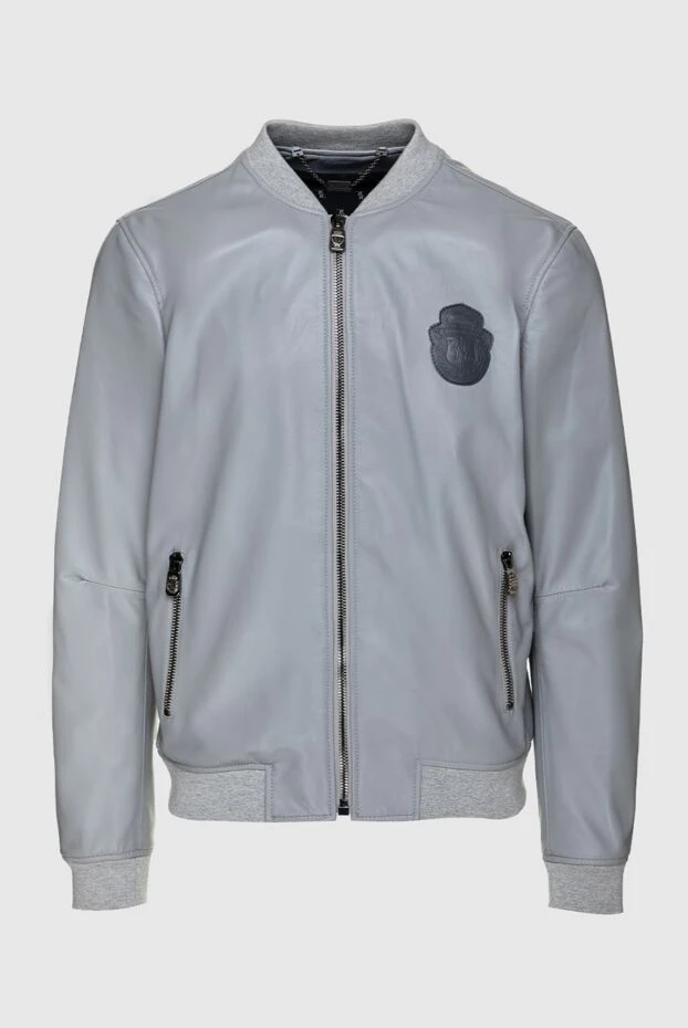 Billionaire man gray leather jacket for men buy with prices and photos 159991 - photo 1