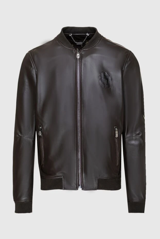 Billionaire мужские куртка кожаная черная мужская купить с ценами и фото 159994 - фото 1
