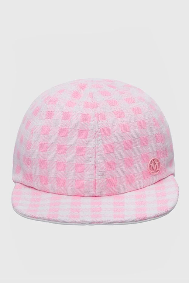 Maison Michel woman pink cotton cap for women 160013 - photo 1