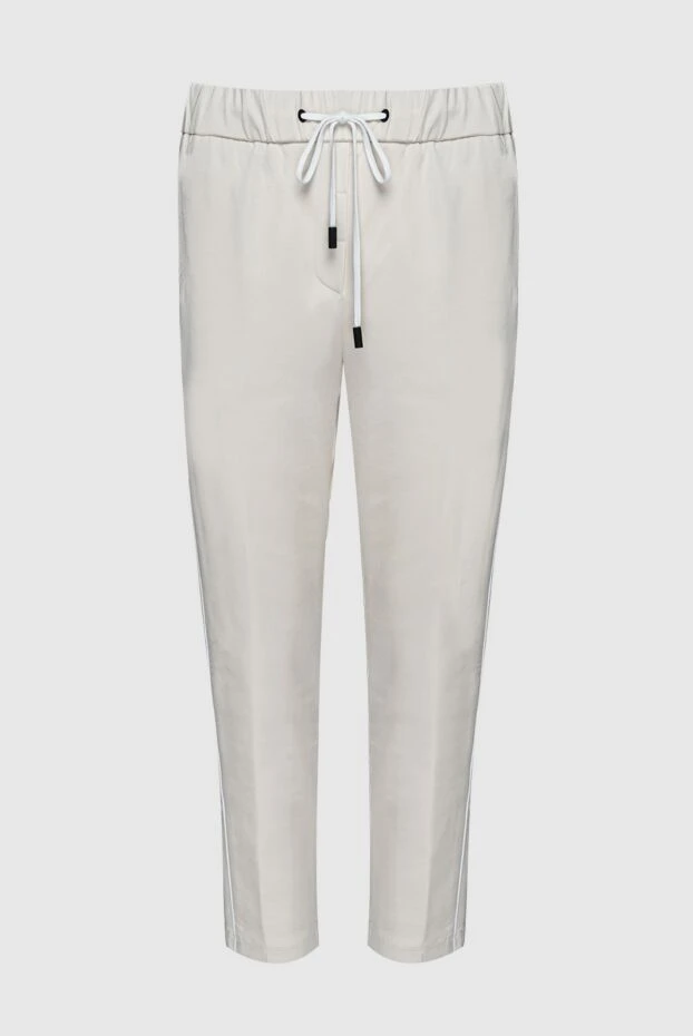 Peserico woman white polyamide trousers for women 160037 - photo 1