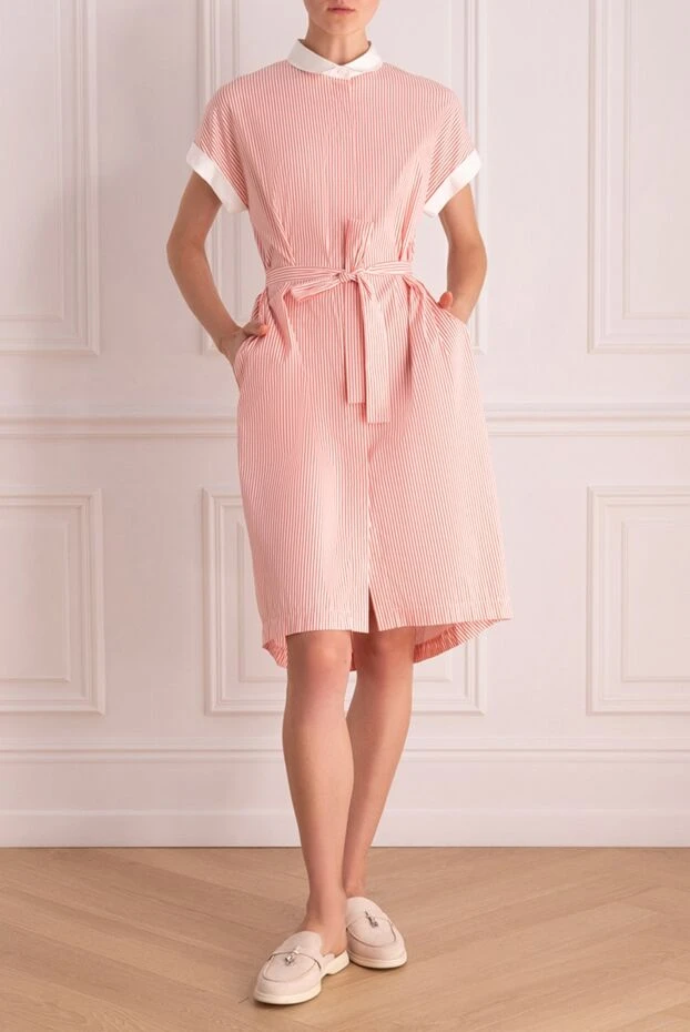 Peserico woman pink dress for women 160047 - photo 2