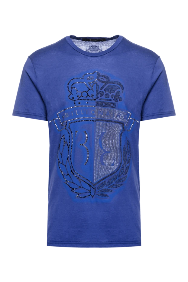 Billionaire blue cotton t-shirt for men 160068 - photo 1