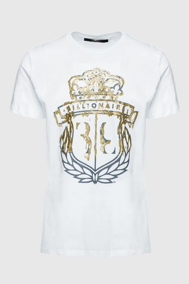 Billionaire man white cotton t-shirt for men buy with prices and photos 160071 - photo 1