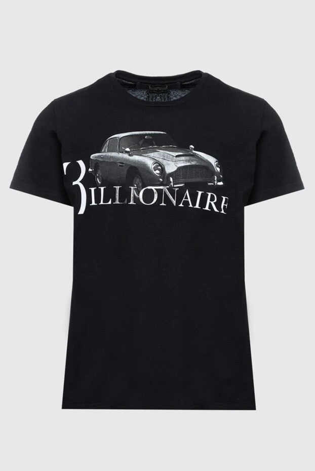 Billionaire man black cotton t-shirt for men buy with prices and photos 160075 - photo 1