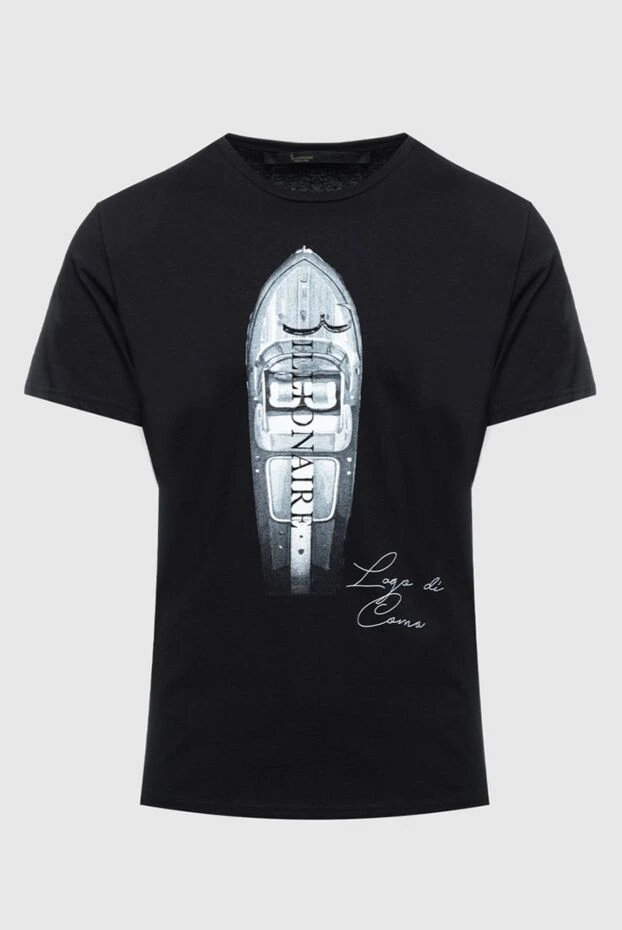 Billionaire man black cotton t-shirt for men buy with prices and photos 160077 - photo 1