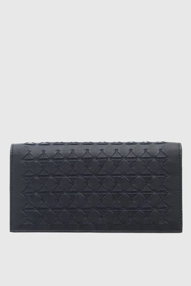 Serapian man black men's clutch bag made of genuine leather buy with prices and photos 160134 - photo 1