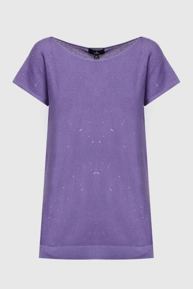 Re Vera purple cotton jumper for women 160156 - photo 1