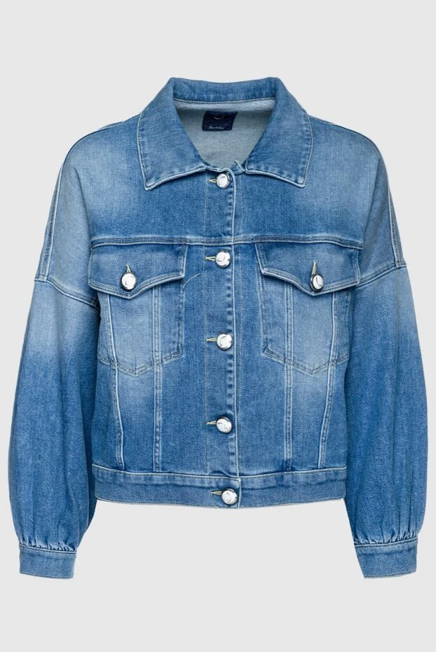 Jacob Cohen woman women's blue denim jacket buy with prices and photos 160188 - photo 1