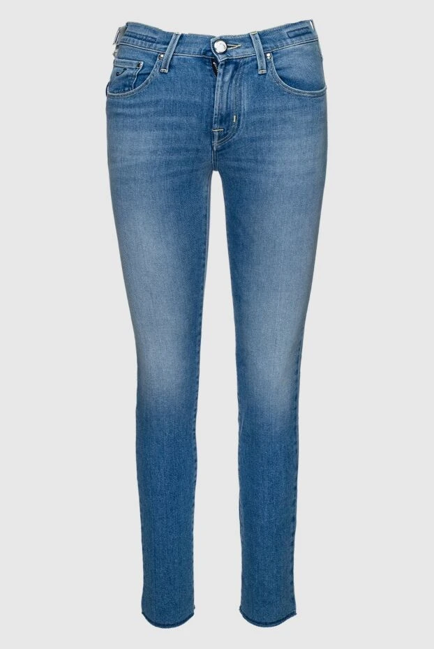 Jacob Cohen woman blue cotton jeans for women buy with prices and photos 160189 - photo 1