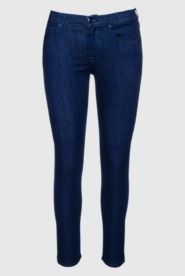 Jacob Cohen woman blue cotton jeans for women buy with prices and photos 160191 - photo 1