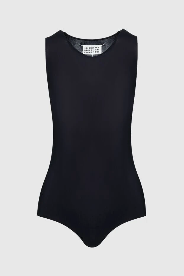 Maison Margiela woman black bodysuit made of polyamide and elastane for women buy with prices and photos 160195 - photo 1