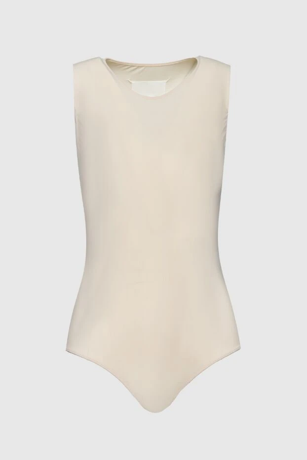 Maison Margiela woman beige bodysuit made of polyamide and elastane for women 160197 - photo 1