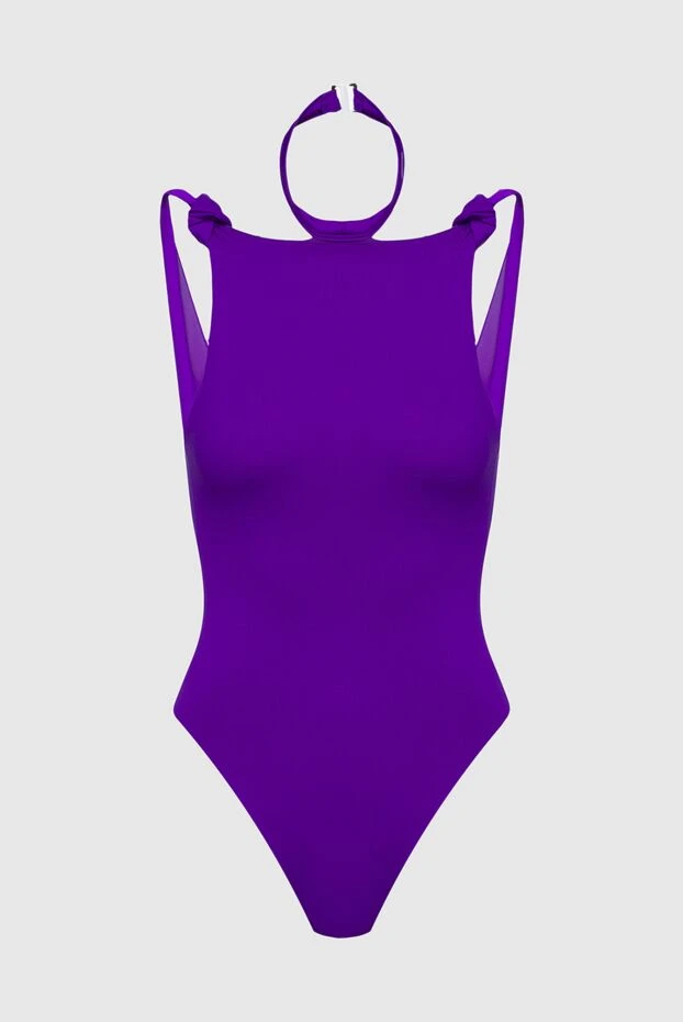 The Attico woman women's swimsuit made of polyamide and elastane purple buy with prices and photos 160205 - photo 1