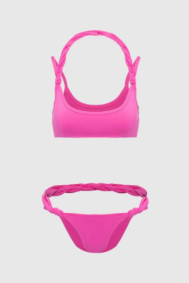 The Attico woman women's pink two-piece swimsuit made of polyamide and elastane 160206 - photo 1