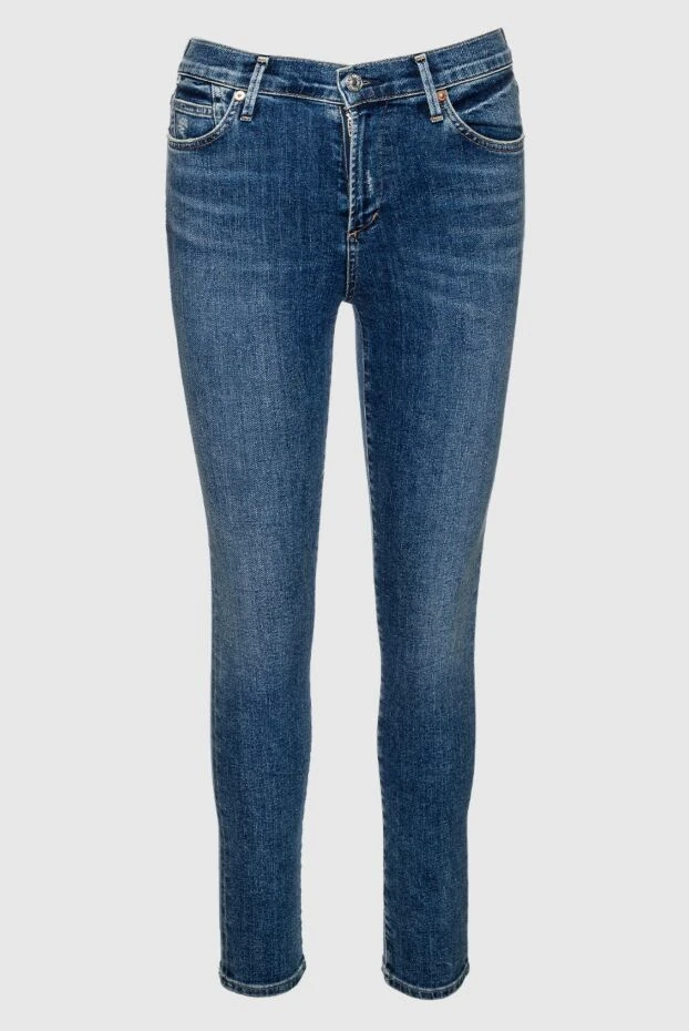 Citizens of Humanity женские джинсы из хлопка синие женские купить с ценами и фото 160211 - фото 1