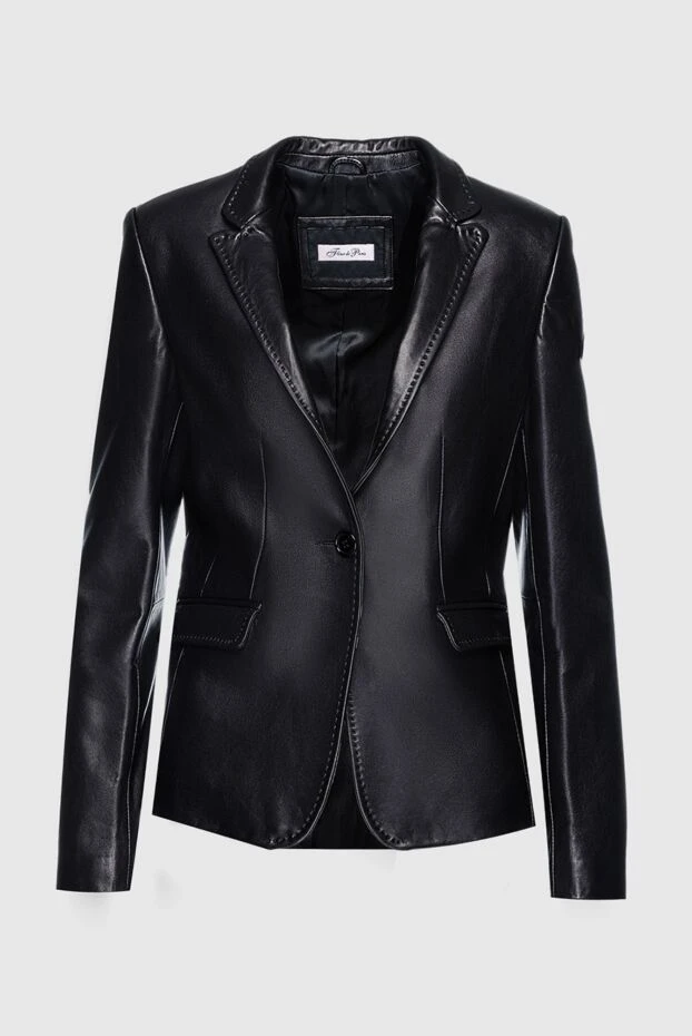 Fleur de Paris woman black leather jacket for women buy with prices and photos 160214 - photo 1