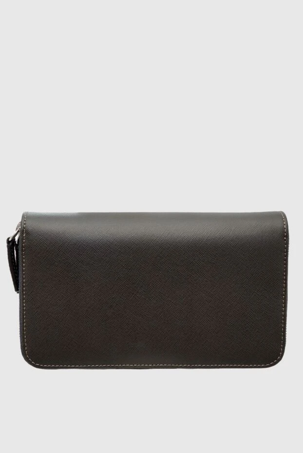 Cesare di Napoli man men's clutch bag made of genuine leather gray buy with prices and photos 160215 - photo 1