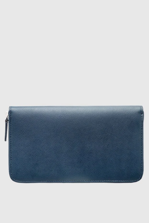 Cesare di Napoli man men's clutch bag made of genuine leather blue buy with prices and photos 160218 - photo 1