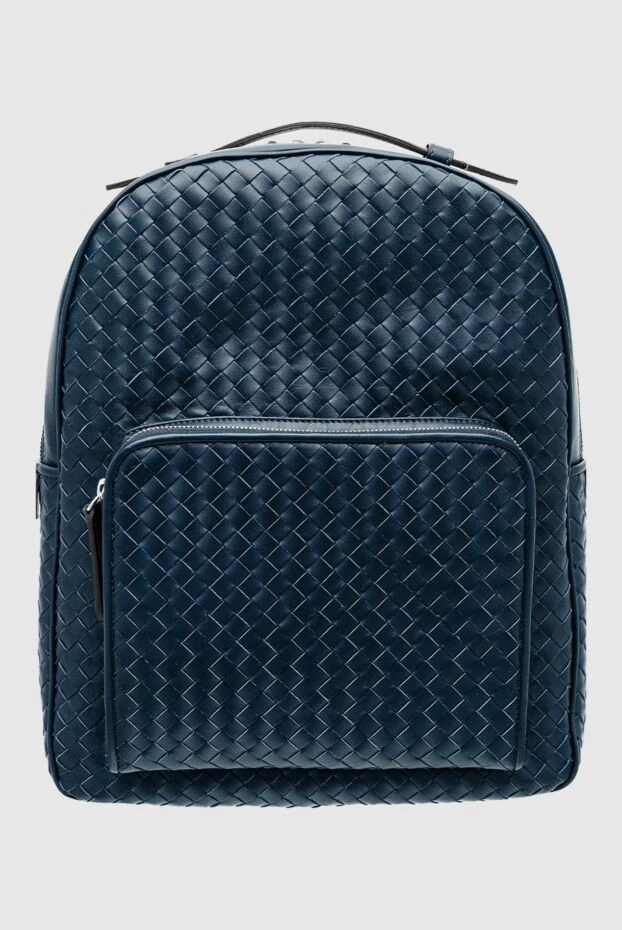 Cesare di Napoli man blue leather backpack for men buy with prices and photos 160261 - photo 1