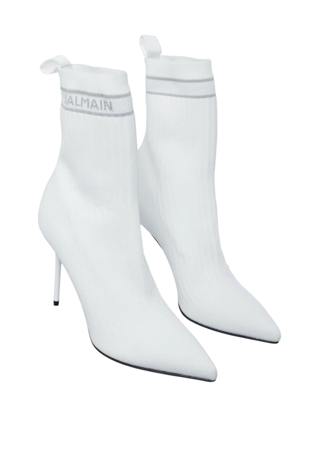 Balmain woman white textile ankle boots for women buy with prices and photos 160301 - photo 2