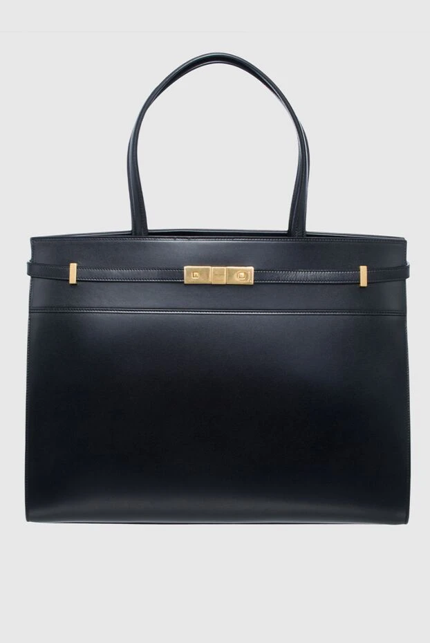 Saint Laurent жіночі сумка зі шкіри чорна жіноча купити фото з цінами 160310 - фото 1