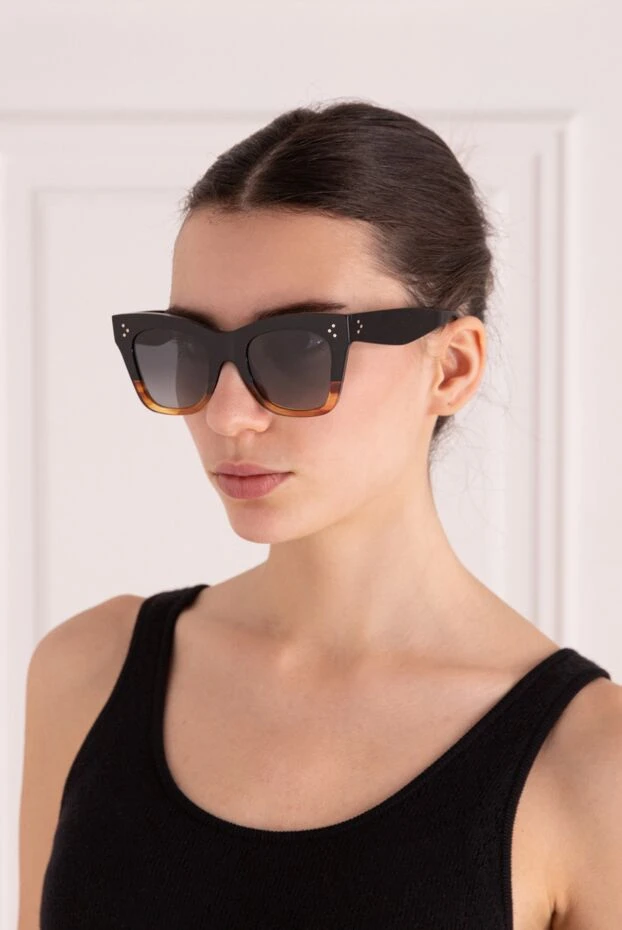 Celine woman black plastic and metal glasses for women buy with prices and photos 160331 - photo 2