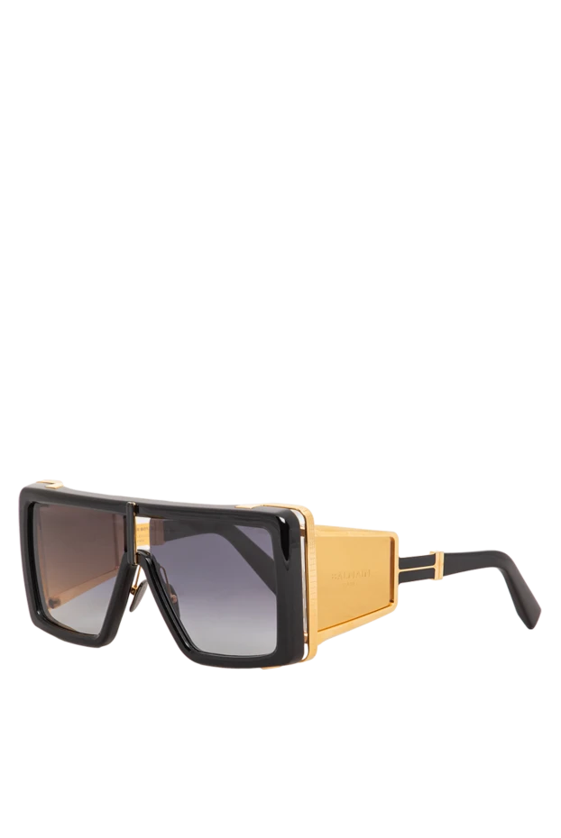 Balmain wonder boy ii metal-inlay mask sunglasses 160340 - photo 3