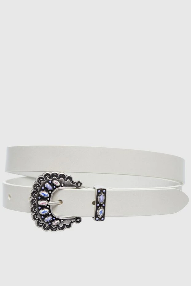 Isabel Marant woman white leather belt for women buy with prices and photos 160350 - photo 1