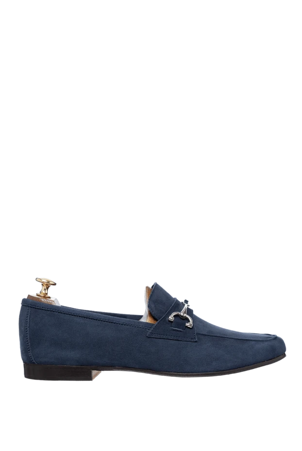 Andrea Ventura man blue suede loafers for men buy with prices and photos 160400 - photo 1