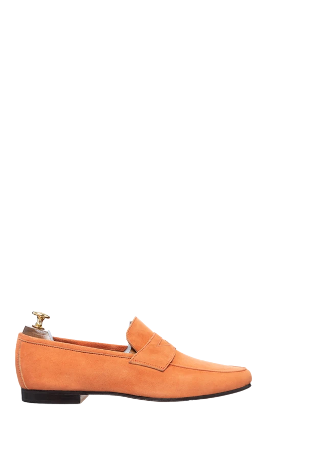 Andrea Ventura man orange suede loafers for men buy with prices and photos 160407 - photo 1