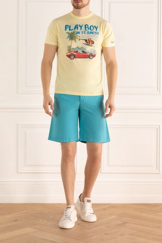 MC2 Saint Barth man cotton t-shirt yellow for men buy with prices and photos 160428 - photo 2