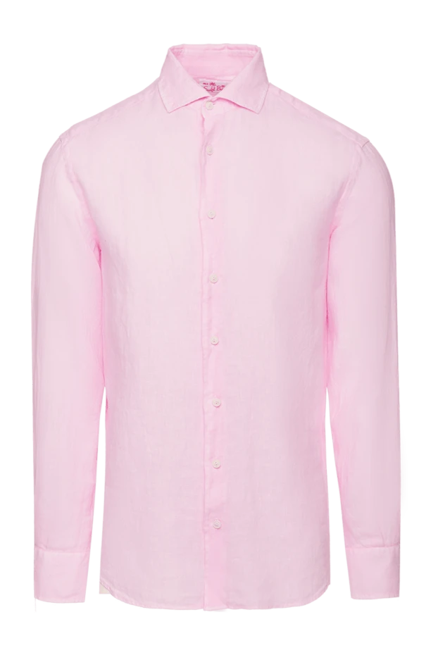 MC2 Saint Barth linen shirt pink for men 160452 - photo 1