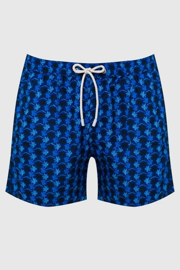 MC2 Saint Barth мужские шорты пляжные из полиэстера синие мужские купить с ценами и фото 160465 - фото 1