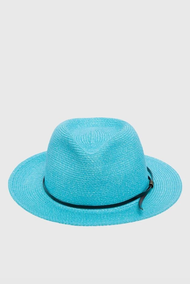 MC2 Saint Barth мужские шляпа из хлопка и полиэстера голубая мужская купить с ценами и фото 160490 - фото 1