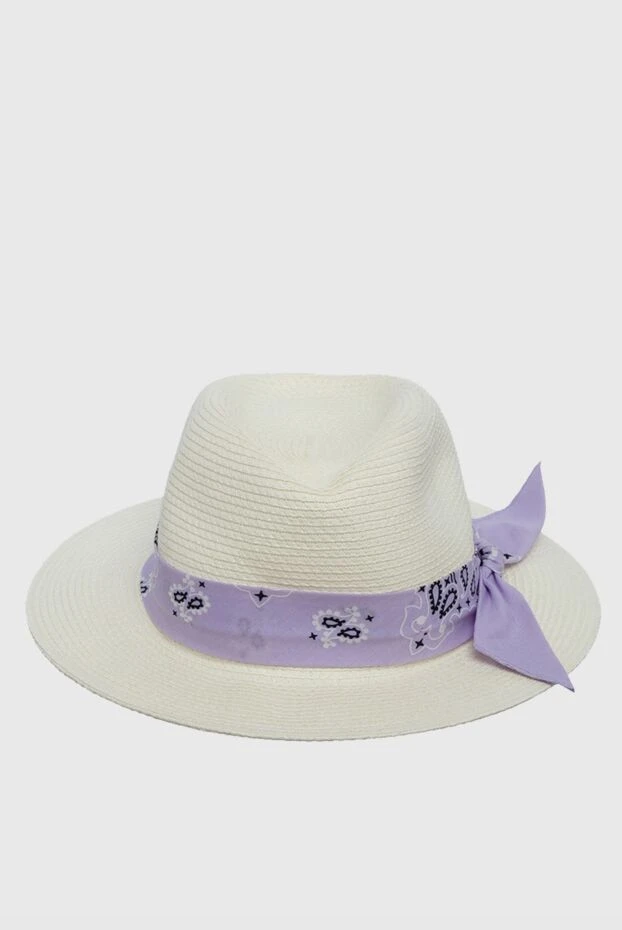 MC2 Saint Barth woman white cotton and polyester hat for women buy with prices and photos 160495 - photo 1